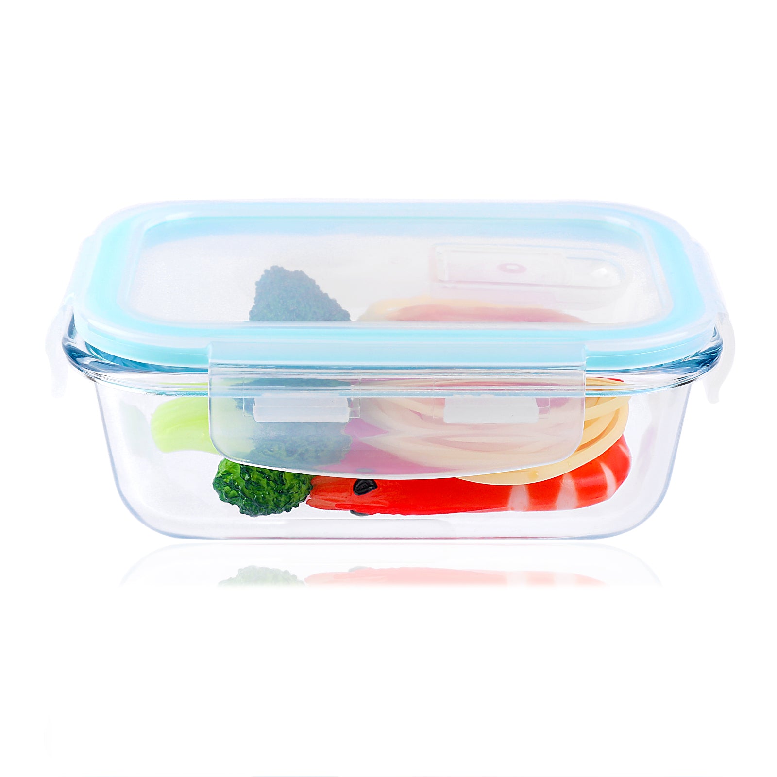 410 ml + 1040 ml Glass Meal Prep Containers Reusable,Food Containers with  Lids