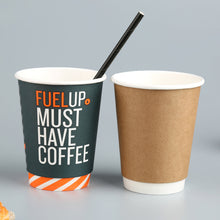 Load image into Gallery viewer, 12 OZ Wuadua Double Wall Paper Cup Professional Customized
