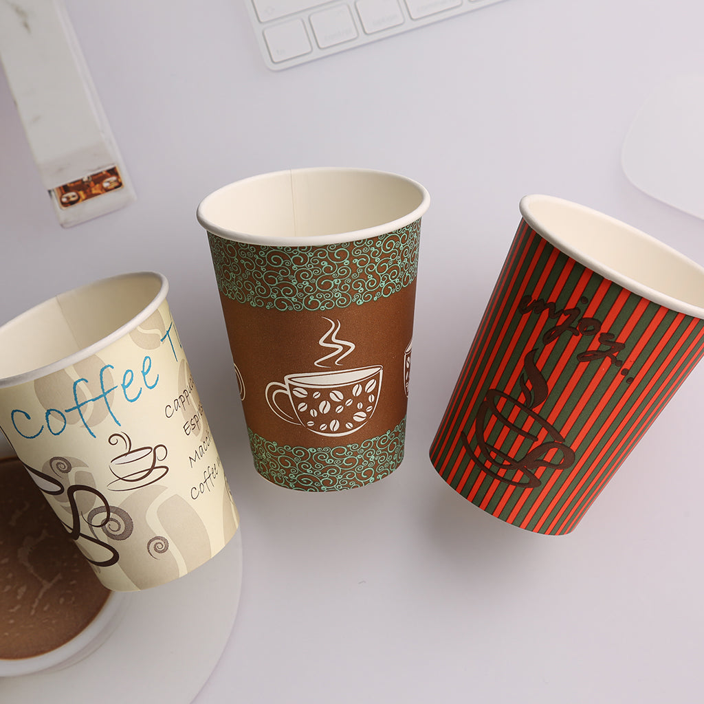 9 OZ Wuadua Single Wall Disposable Paper Cup Professional Customized